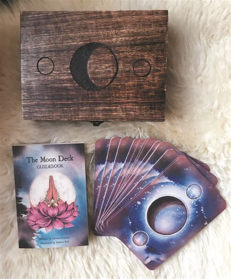 Moon magic book and card deck